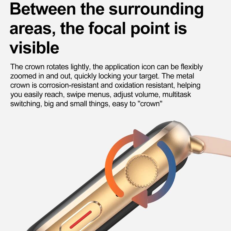 2025 New NFC Smat Watch Women 1.85-inch Blood Pressure Heart Rate Bluetooth Call Female Health Smarwatches Ladies for IOS Android