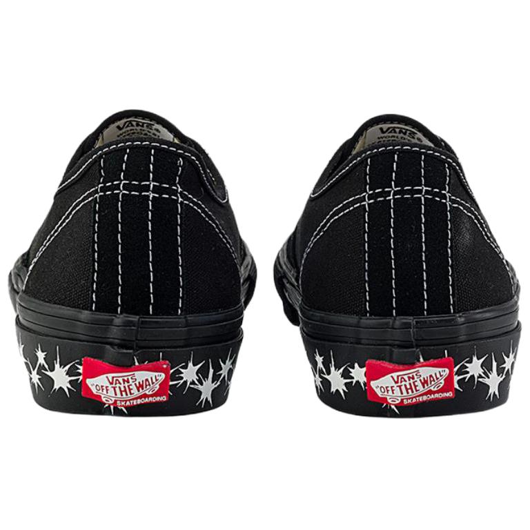 New Vans Skate Authentic Abrasion Resistant Low Top Skateboard Shoes Unisex Black White VN000EERCQQ