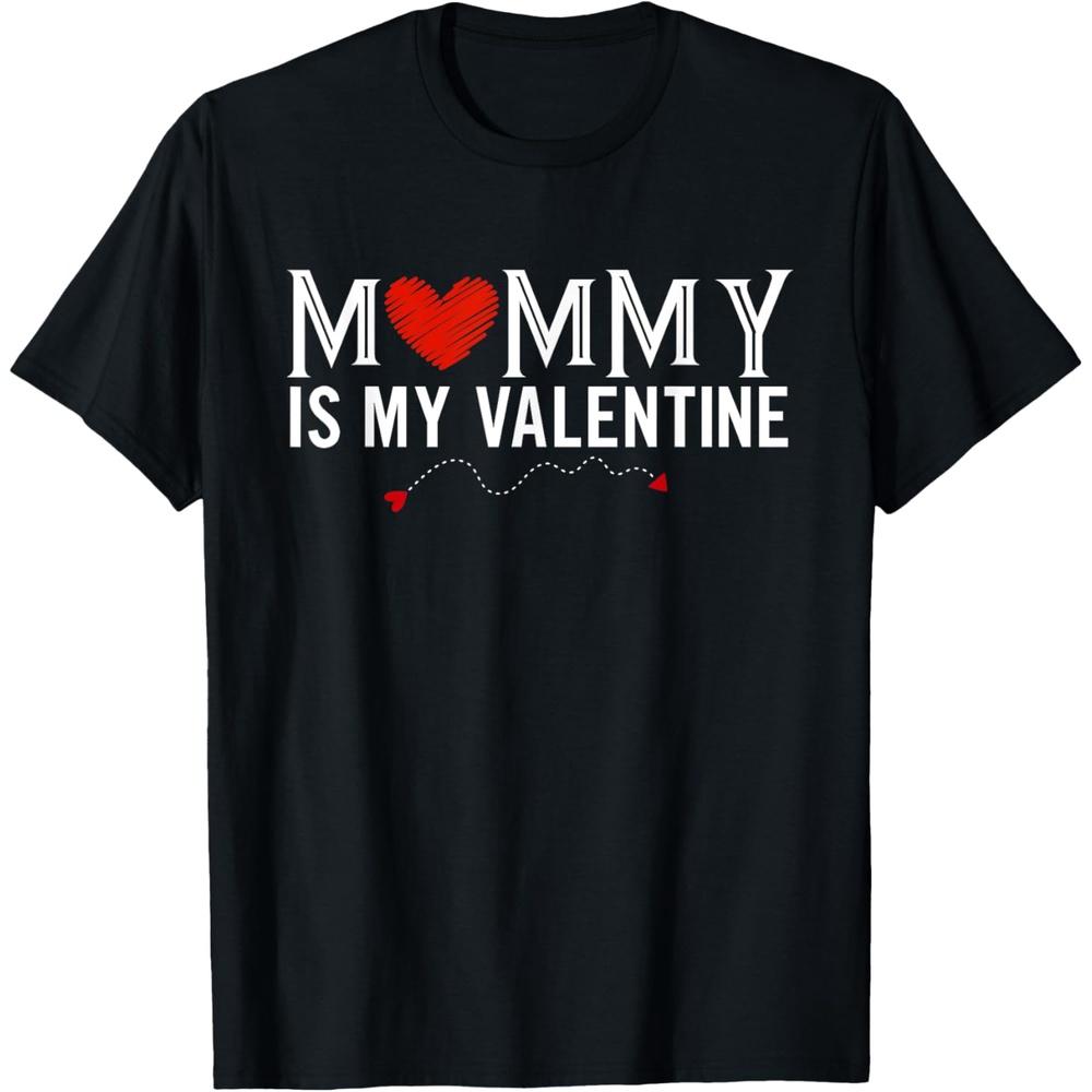 Mommy is My Valentine T Shirt M чёрный