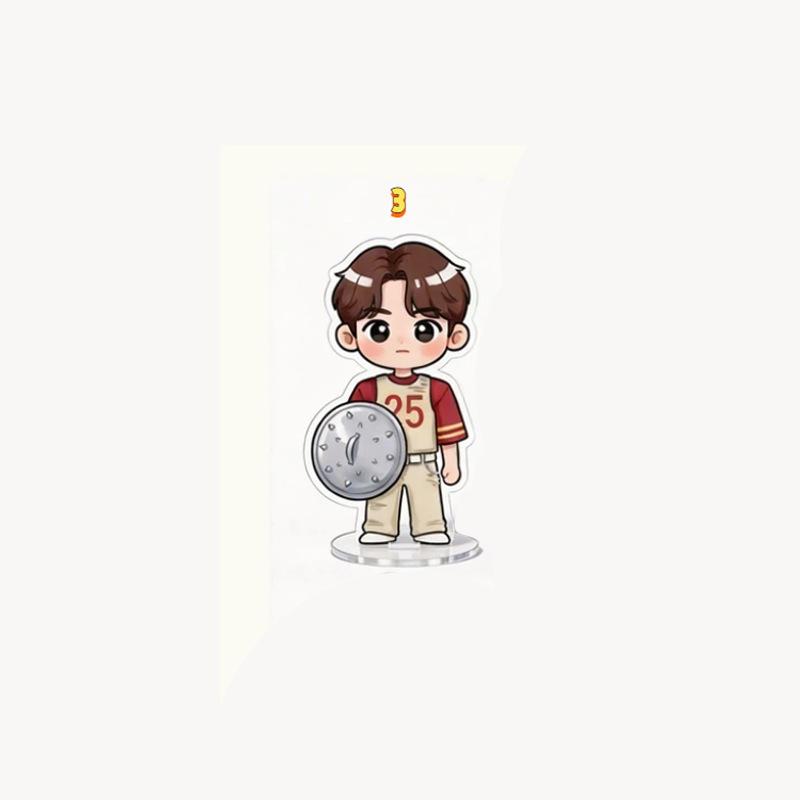 1pc Kpop Stray Kids Member 6cm Stand Cute Kawaii Chef Kitchen Utensils Chibi Figure Desktop Decoration Sign, SKZ Merch STAY Fans Collection Gift