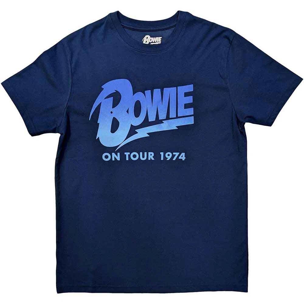 David Bowie Unisex T-Shirt: On Tour 1974 (X-Large) 3XL