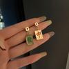 New Korean Style Temperament Pure White Pearl Shell Stud Earrings for Women Wedding Birthday Jewelry Sweet Gift Ladies Vintage