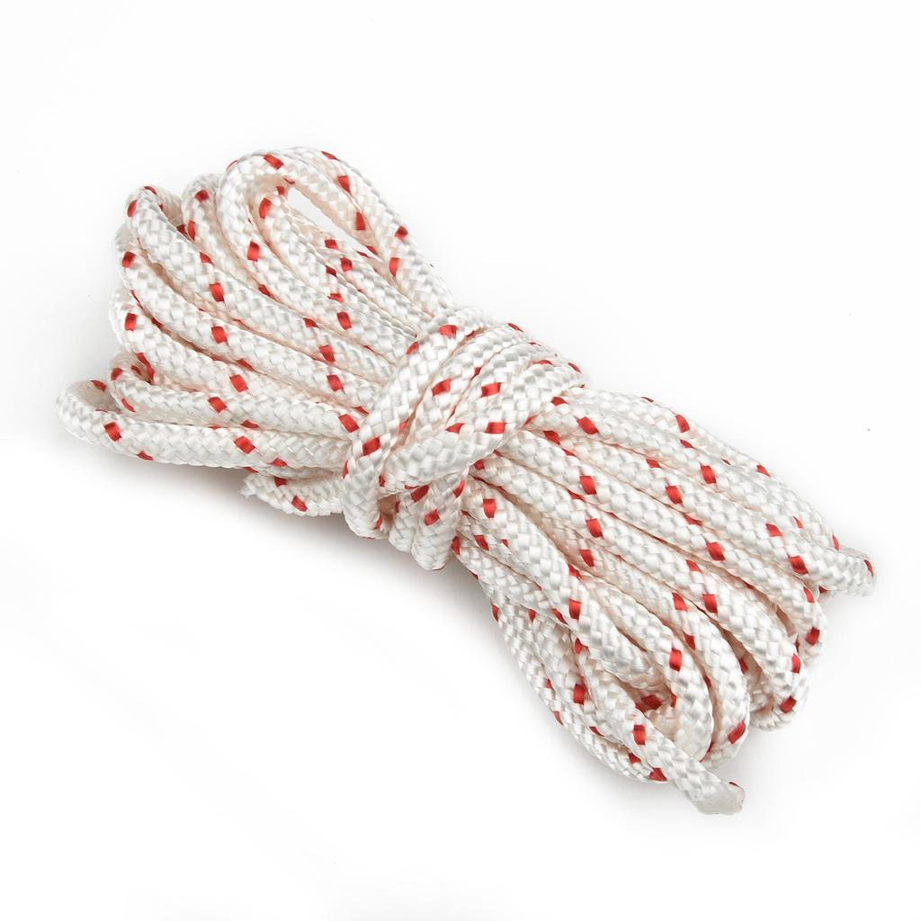 4.5mm x 4m nylon starter rope for Honda lawn mower and chainsaw with sealed coating for dirt resistance and durability
