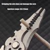 Crimper Cable Cutter Adjustable Automatic Wire Stripper Multifunctional Stripping Crimping Pliers Terminal Hand Tool