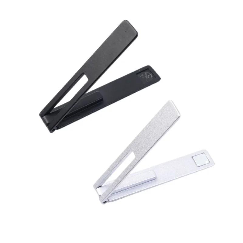 Portable Magnetic Mobile Phone Holder Stands Invisible Ultra-Thin Phone Kickstand Bracket for IPhone 15 Pro Samsung Xiaomi