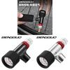 Bicycle Co2 Inflator Head With Pressure Gauge For Mountain Road Bike Repair Tools