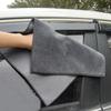 Car Washing Towel Double-Sided Coral Velvet Clean Towels High Water Absorption Car Wash Drying Cloth Absorbent Microfiber Towel
