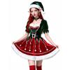 Sexy Green Elf Christmas Cosplay Costume
