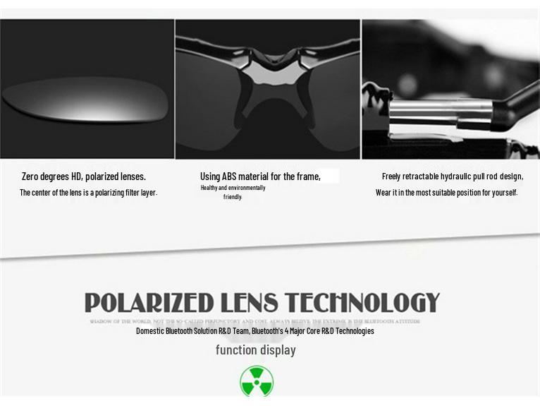 4.1 Stereo Bluetooth Sports Glasses with Earphones