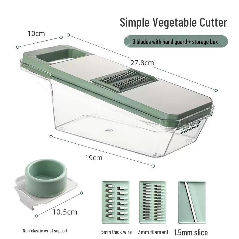 JingJingRS Multi-Function Stainless Steel Vegetable Grater
