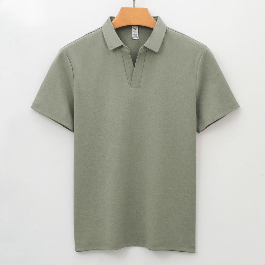 Sports Polo Shirt Collar T-shirt Short-sleeved Moisture-absorbing Quick-drying Polo Shirt