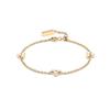 Olivia Burton Classic Pearl Cluster Gold Bracelet Women's (obj24100069)