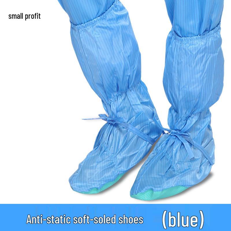Unisex Anti-static Dustproof High-top Cleanroom Boots
