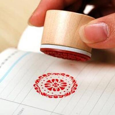6Pcs Innovative Stamp Widely Use Reusable Compact DIY Floral Pattern Stamp for Daily Use