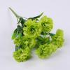 1 Bouquet Carnation,Outdoor UV Resistant No Fade Artificial Flower,Carnation Silk Forever Flowers For Home Party Wedding Decor