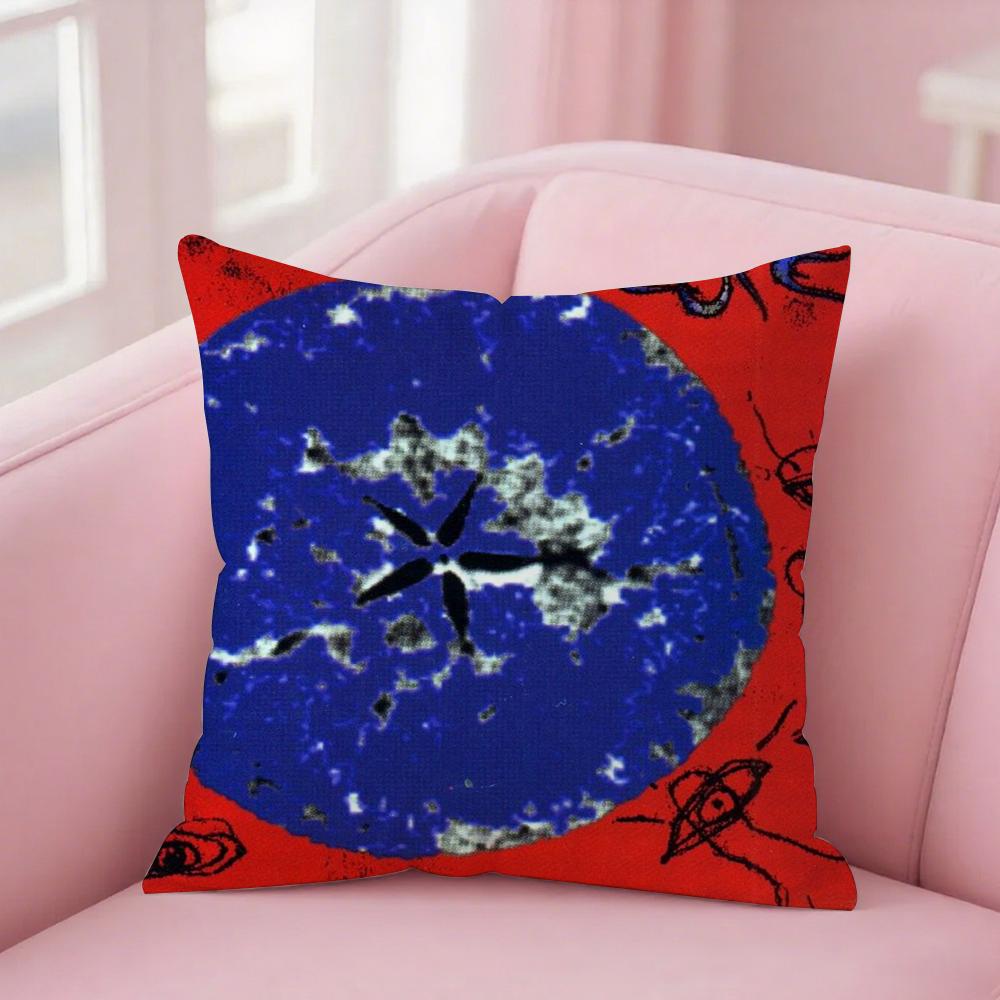 Band Singer The C-Cure Greatest Hits Pillow Case PillowCover Square PillowCase Sofa with for pattern comfortable cushionsuitable