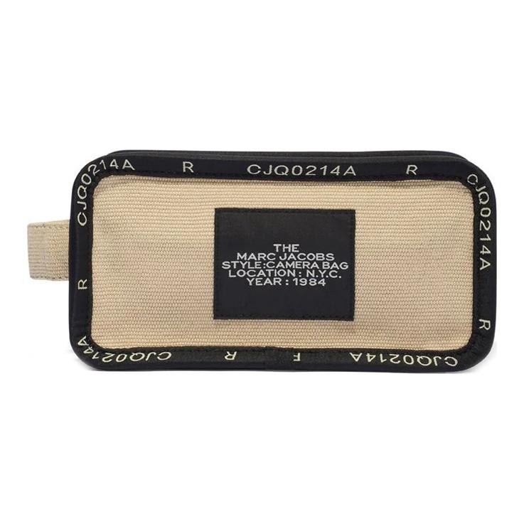 Marc Jacobs Jacquard Series Logo Personalized Designer Polyester Shoulder Bag Women bags Khaki M0017028-263