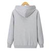 Men's Hong Kong Style Hooded Cardigan Sweatshirt - Autumn/Winter Casual BF Fashion, Solid Color, Loose Fit, Plus Velvet.