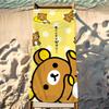 Cute R-Rilakkuma Towel Beach Towel Travel Lightweight Skin Friendly for Pool Beach Camping Cruise Summer