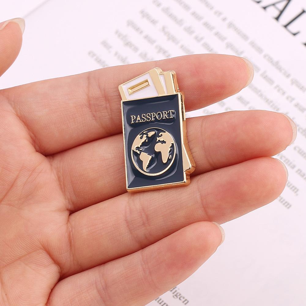 European and American popular protection earth oil drop brooch, popular jewelry factory direct sales, hot sales