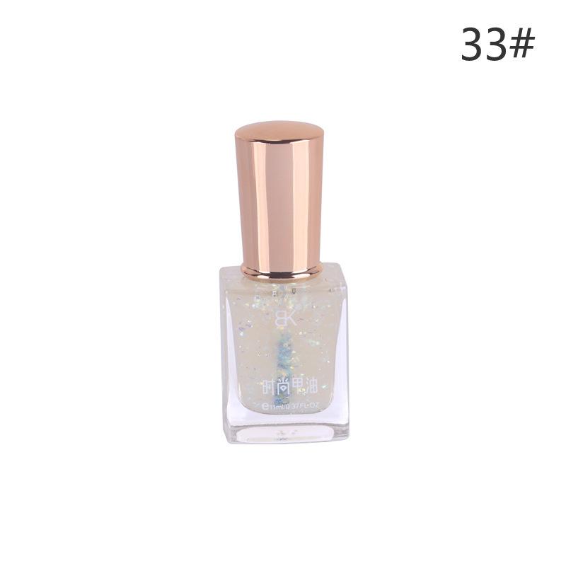 Oily Nail Polish Non-bake Fast Drying Non-peeling Transparent Nude Color Nail Salon Full Set of Nail Polish