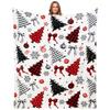 Christmas Tree Blanket Shawl Blanket Sofa Cover Blanket Lunch Break Blanket Flannel Blanket