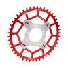 Motor Bike Gear Adapter High Hardness Accurate 46T 104BCD Sprocket Adapter for Bafang BBS01 BBS02