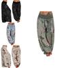 Pantaloni da Yoga Harem da Donna Thailandesi con Comoda Vita Elastica e Vestibilità Ampia