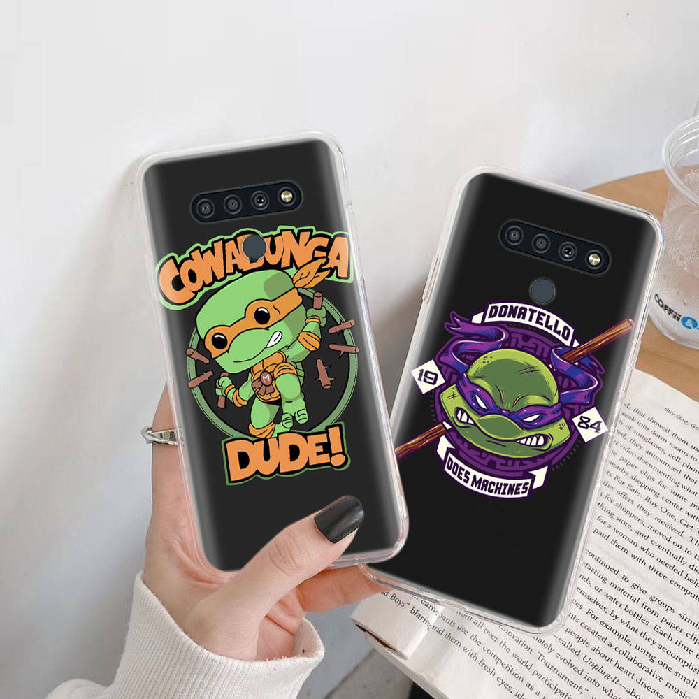 Teenage Mutant Ninja Turtles TPU Case for iPhone XR 7 8 14 15 11 12 13 X XS Pro Max Xiaomi Redmi 13C Note 9 Samsung A22 S23 S24 Ultra Plus VIVO
