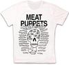 Meat Puppets Musik Indie Alternative Rock Retro Herren T-Shirt Weiß