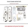 Stainless Steel Universal Interior Door Lock