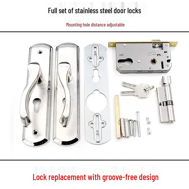 Stainless Steel Universal Interior Door Lock