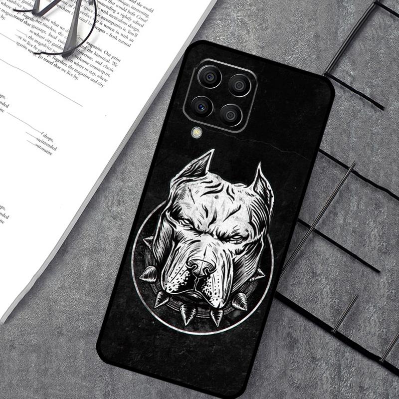 Pit Bull Lovely Dog Pitbull Case For Samsung Galaxy M54 M32 M52 M15 M11 M12 M13 M14 M06 M16 M36 M56 M31 M53 M35 M55 M34