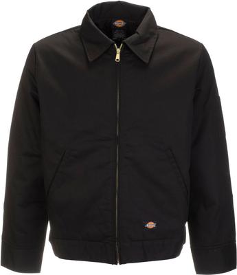 Demiseason Jacket Dickies Lined Eisenhower Black
