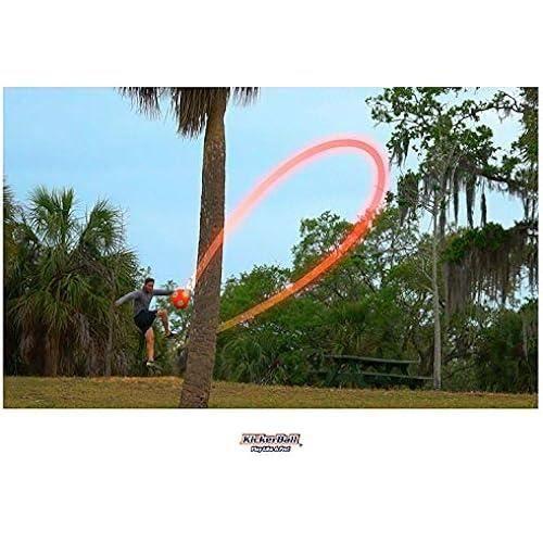 Ballon de football à effet - Kickerball - Modèle Kickerball - Orange - Extérieur