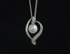 [Your and My Jewelry Box] SV925 Sterling Silver Genuine Pearl Pendant Necklace, 7mm Akoya Pearl [Gift Wrapped]