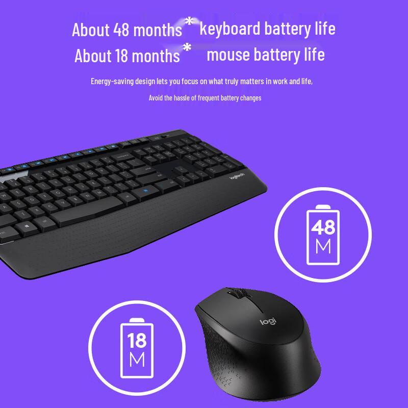 Logitech MK345 Wireless Office Keyboard and Mouse Combo