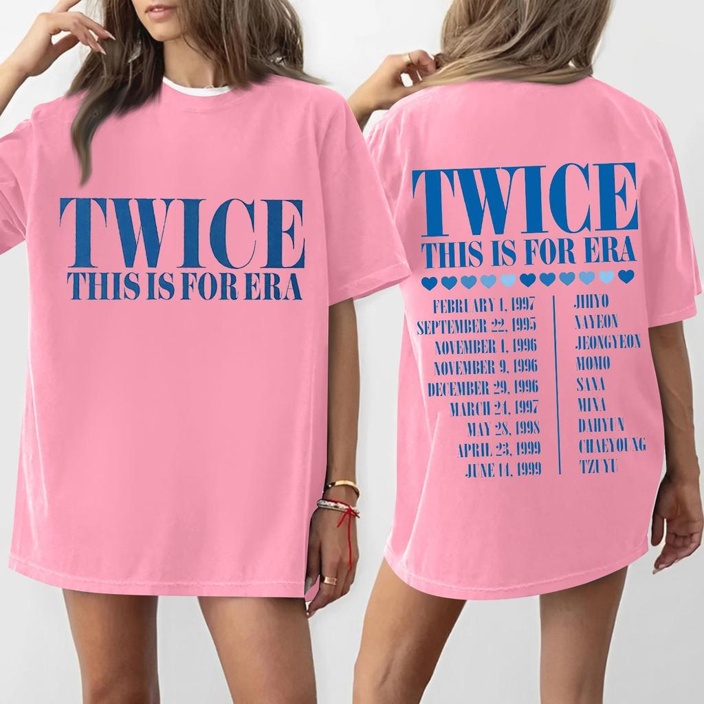 Damen Rundhals Bedrucktes Kurzarm T-Shirt Top