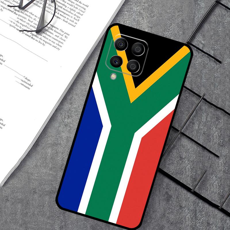 South Africa Flag Case For Samsung Galaxy M55 M31 M13 M11 M12 M14 M15 M06 M16 M36 M56 M53 M32 M52 M35 M34 M54