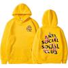 Unisex Kirsebærblomst Hættetrøje - Herre Efterår/Vinter Velour, Løs Pullover, Teen & Par Stil af ASSC