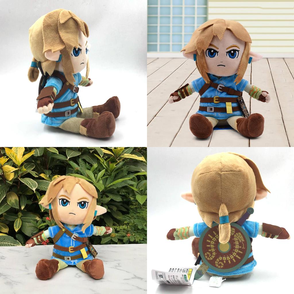 Soft And Huggable Link Plush Doll From The Legend Of Zelda Breath Of The Wild 25cm