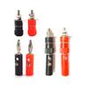 4mm Banana Jack Black Red Banana Socket 1set/2 Pieces Audio Speaker Terminal DIY Connectors
