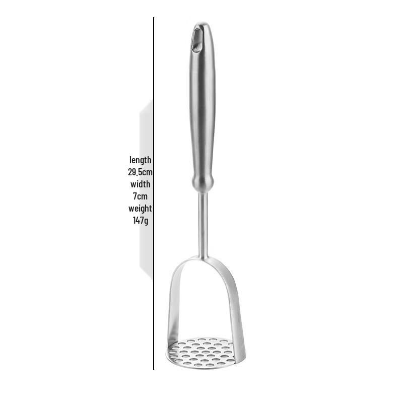 

Ruhan Stainless Steel Manual Food Masher with Gourd Handle