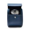 Papten Watch PU Business B00906 Case, Leather, Mini, Portable, 1-Watch Case, Luxury, Stylish, Travel, Trip, Gift, (Blue)