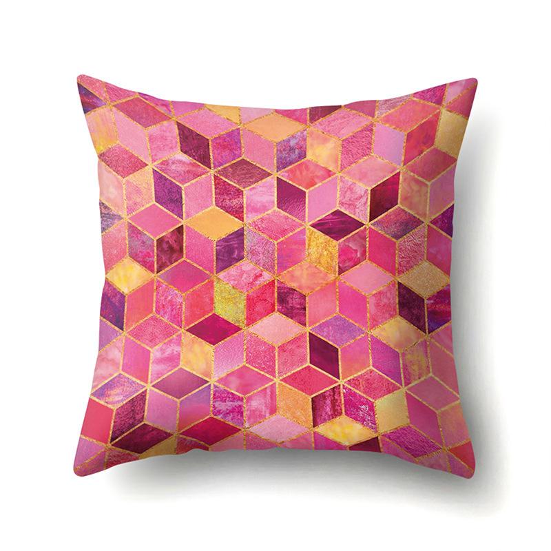 Polyester Pillowcase Automobile Decoration Home Printed Pillowcase