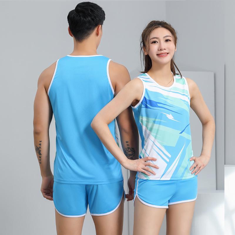 Unisex Track & Field Training Suit Set for Running, Marathon, Sprint & PE Competitions