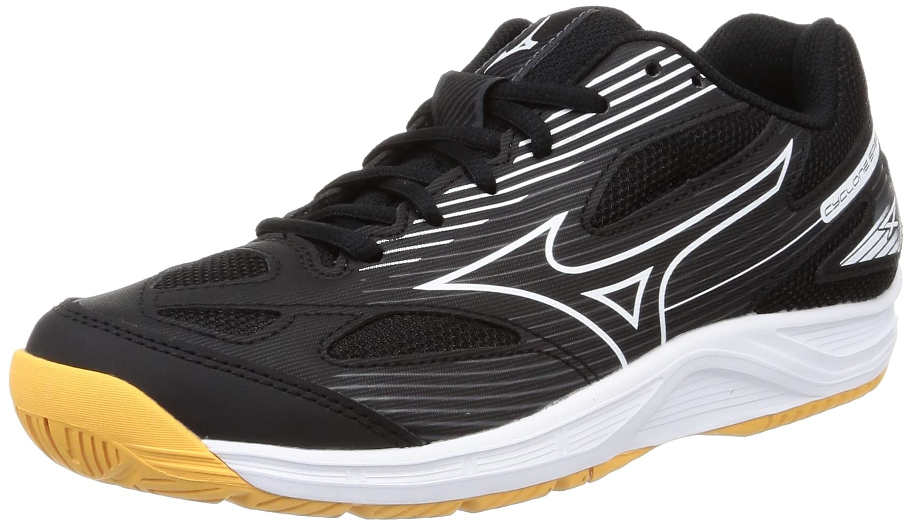 

Волейбольные кроссовки Cyclone Speed 4 см 2E [Mizuno] Черный/Белый 28.5
