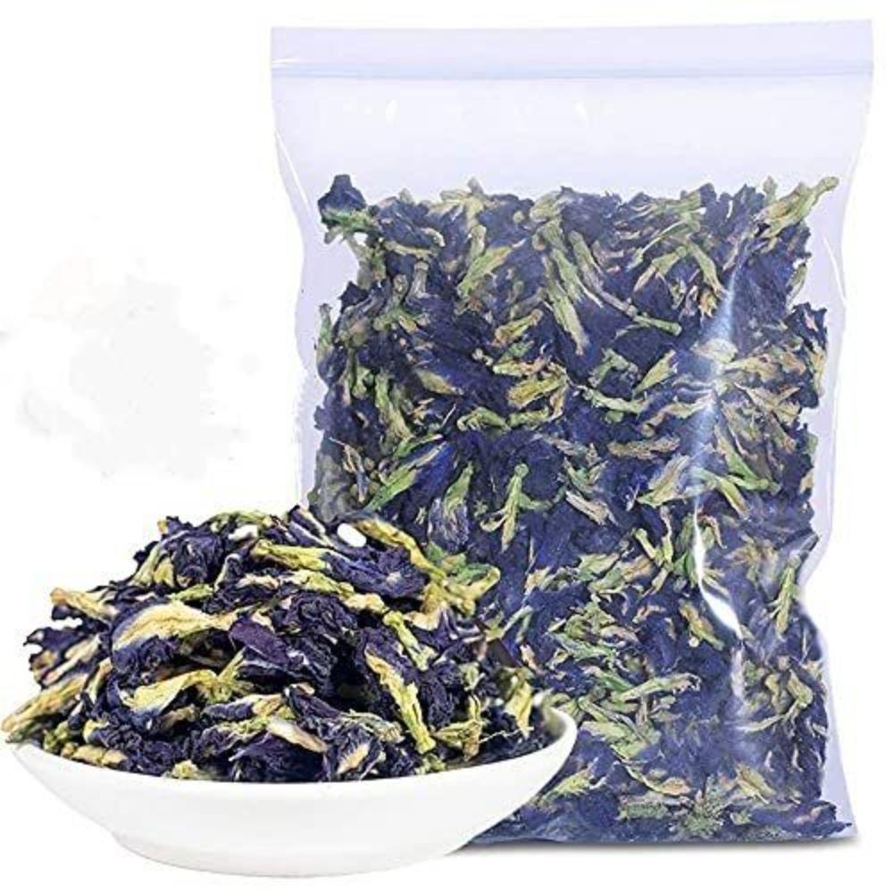 English Title: Premium Dried Blue Butterfly Pea Flowers Tea 500g Natural 250g