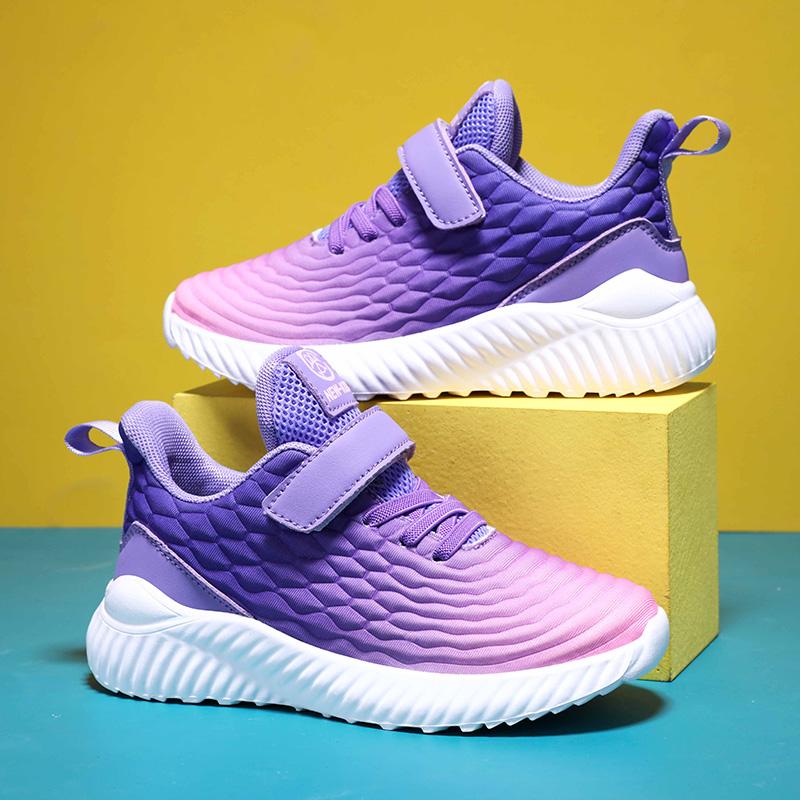 Kids Shoes Girls Non-slip Sneakers Breathable Boys Sports Shoes Trendy Casual Daily Comfortable Running Tennis Sneakers