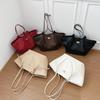 Cross Retro High-End Women's Versatile Tote, European-American Fashion, Large Capacity Shoulder Bag